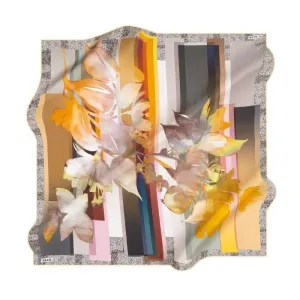 Aker Autumn Bloom Silk Scarf No. 61