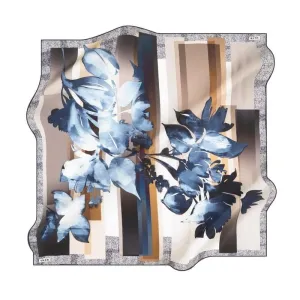 Aker Autumn Bloom Silk Scarf No.21