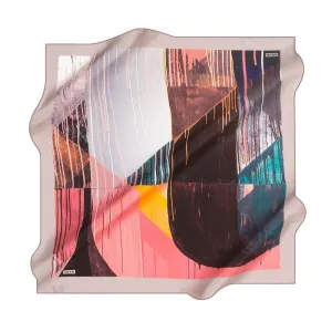 Aker Bold Geometry Turkish Silk Scarf No. 31