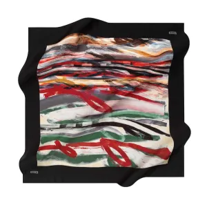 Aker Brushstroke Women Silk Scarf No. 11