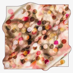 Aker Bubble Pop Women Silk Scarf No. 91