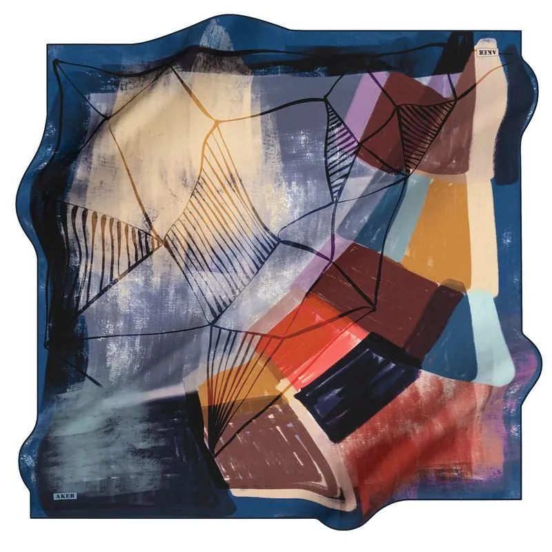 Aker Chava Turkish Silk Scarf No. 21