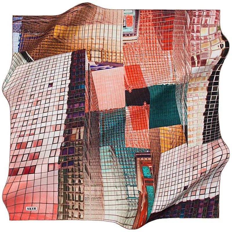 Aker City Silk Twill Scarf No. 31