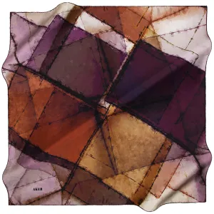 Aker Elva Designer Silk Scarf No. 91