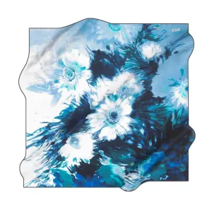 Aker Floral Elegance Silk Scarf No. 22