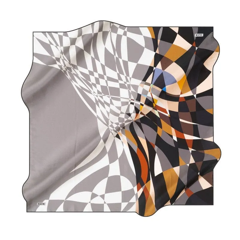 Aker Kaleidoscope Dreams Silk Scarf No. 15