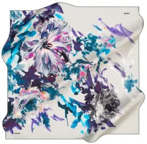 Aker Leah Floral Silk Scarf No. 71