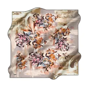 Aker Lovisa Floral Silk Scarf #11