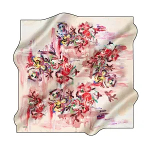 Aker Lovisa Floral Silk Scarf #12