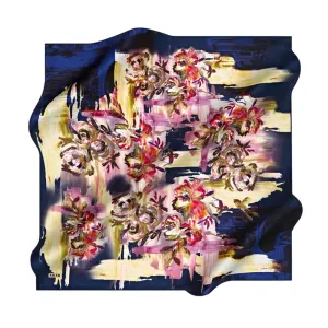 Aker Lovisa Floral Silk Scarf #21