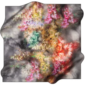 Aker Odelia Floral Silk Scarf No. 11