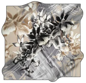 Aker Orchid Silk Twill Scarf No. 14