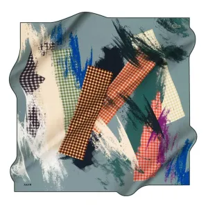 Aker Pyrite Women Silk Scarf No. 51