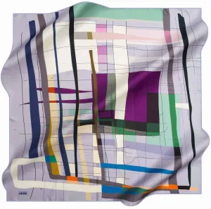 Aker Turkish Silk Scarf for Women Carly No. 92