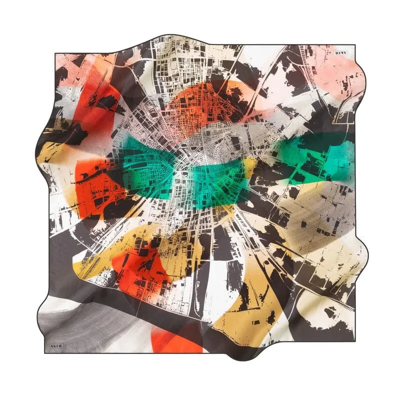 Aker Urban Chic Turkish Silk Scarf No. 11