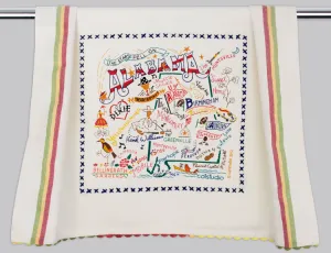 ALABAMA DISH TOWEL BY CATSTUDIO