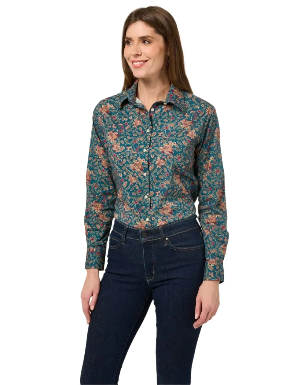 Alan Paine Ladies Lawen Printed Shirt