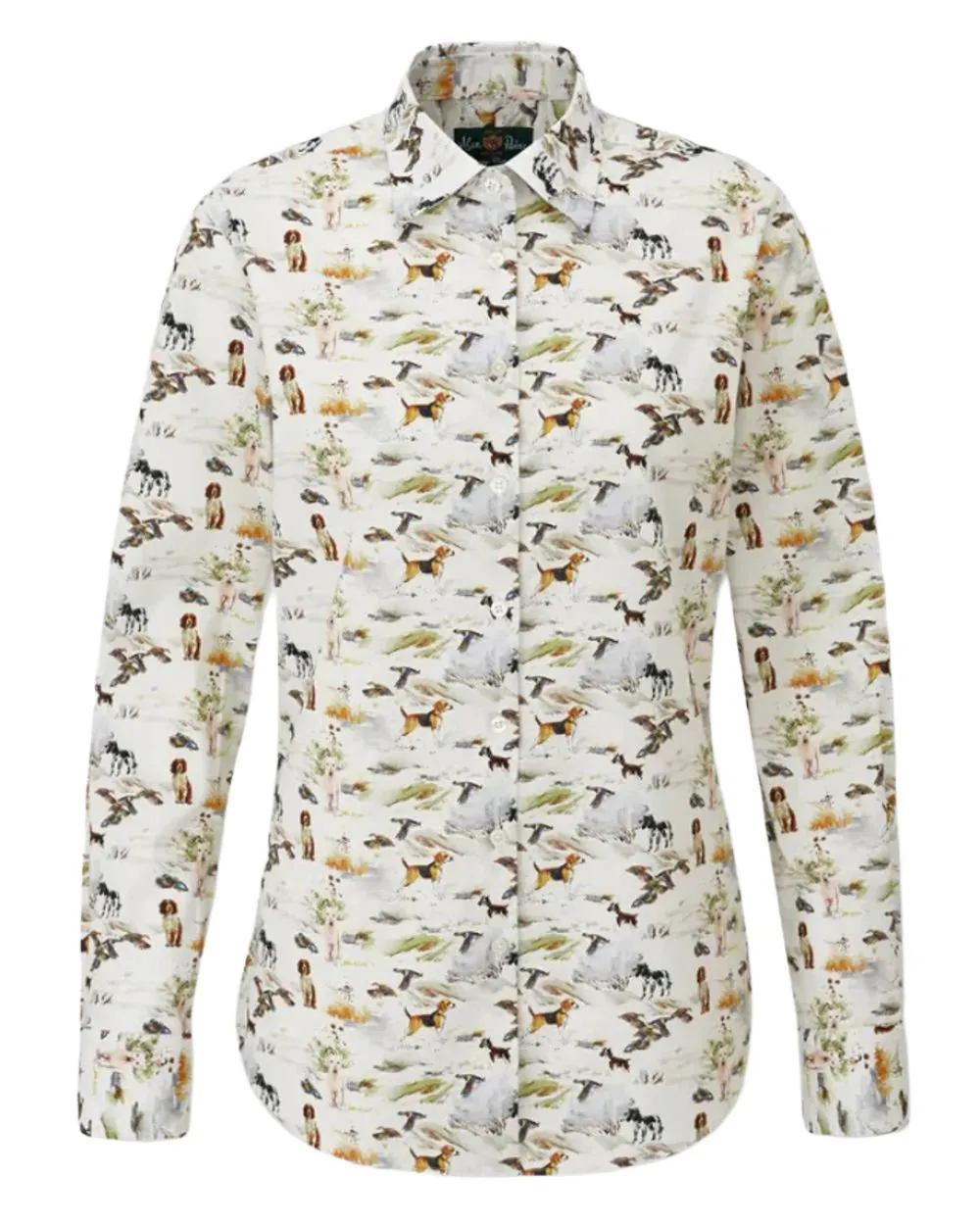 Alan Paine Ladies Lawen Printed Shirt