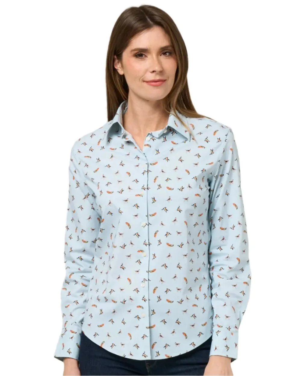 Alan Paine Ladies Lawen Printed Shirt