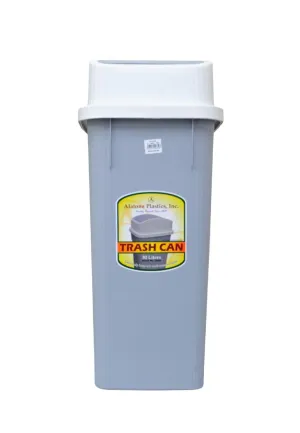 Alatone Trash Can 30L with Swing Cover