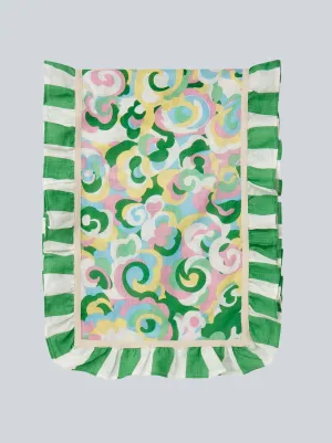 ALB x KITRI Floral Swirl Table Runner