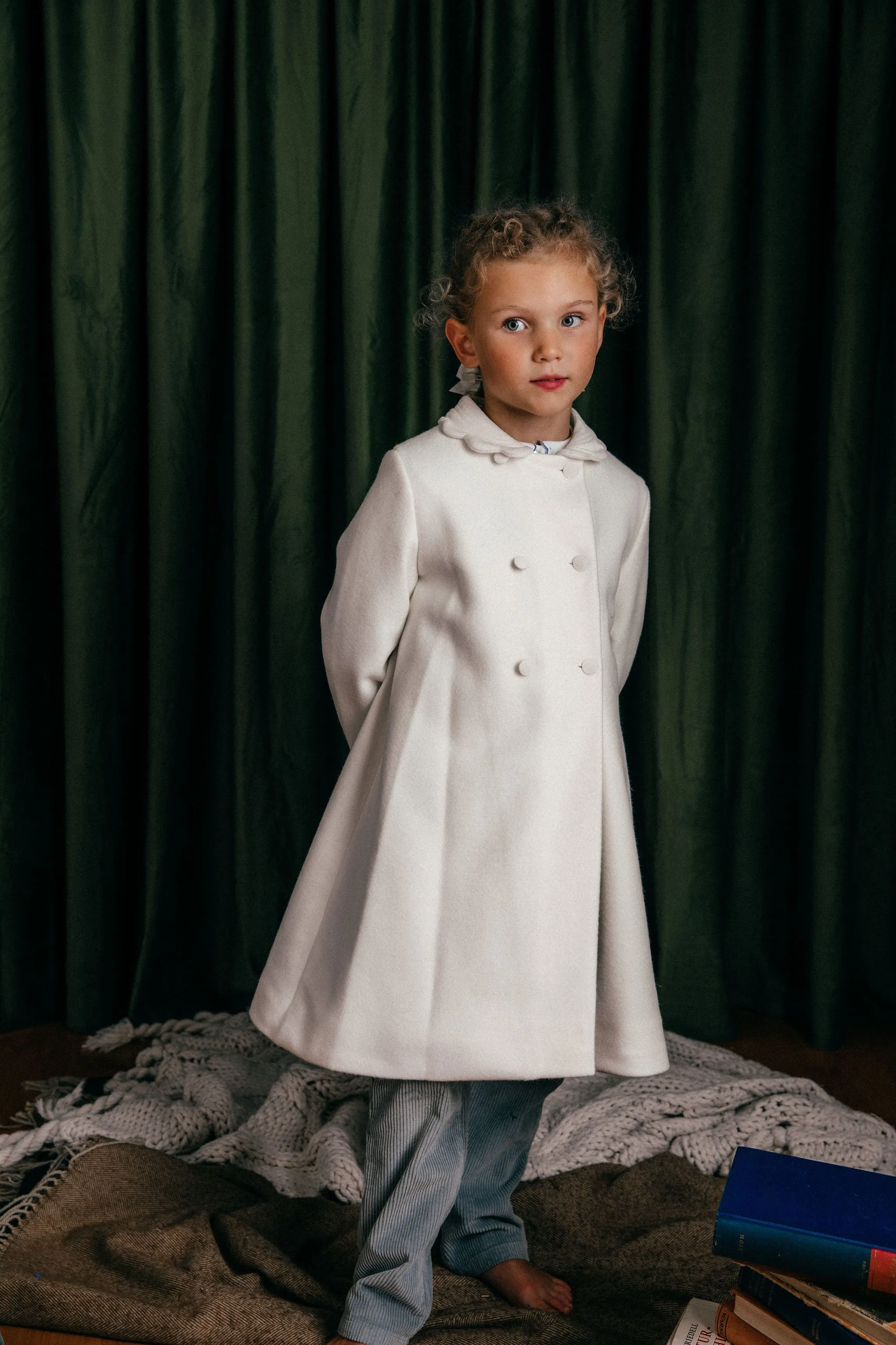 Alba Coat - White