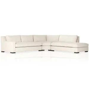 Albany 3 Piece Sectional, Alcott Fawn