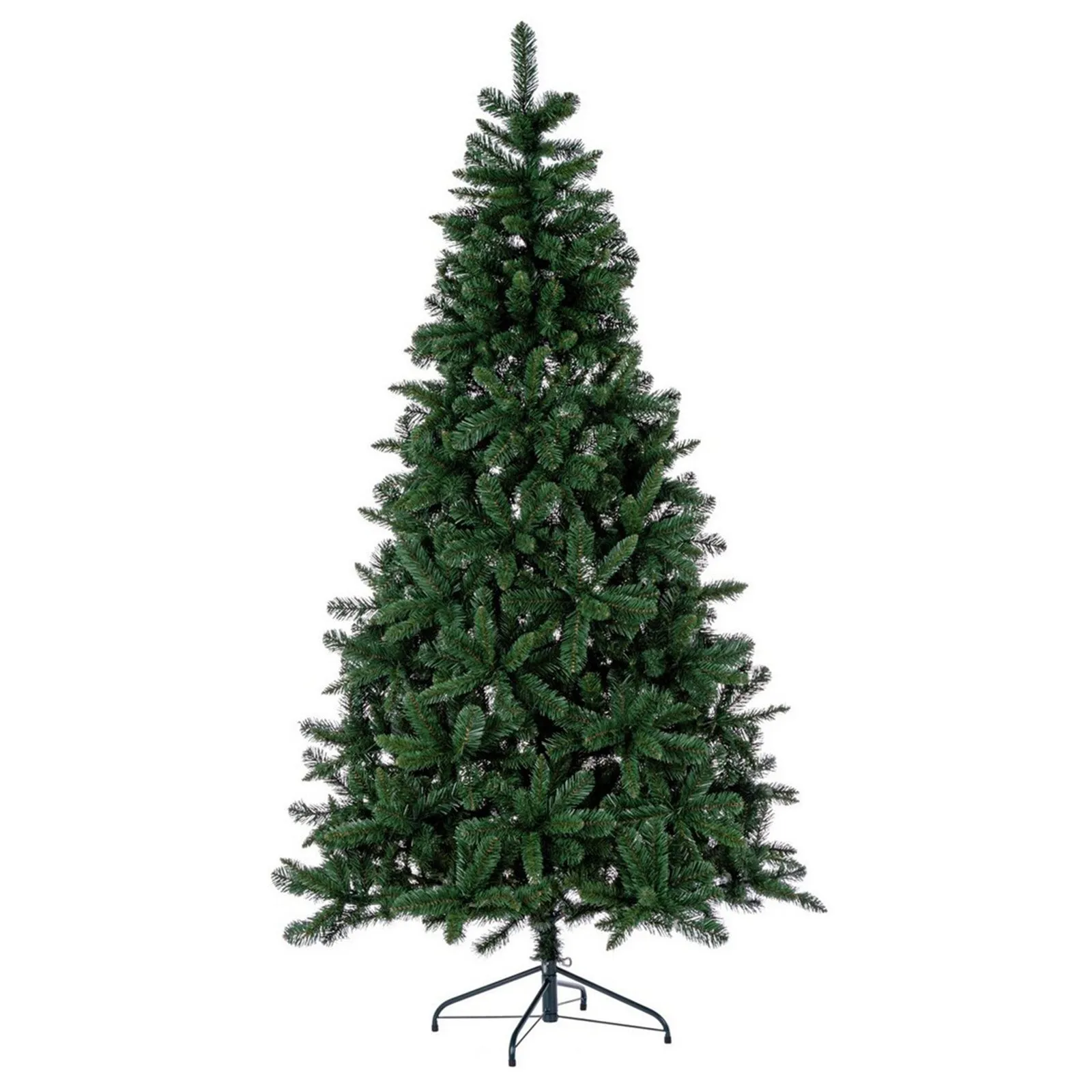 Albero di Natale Slim "Verbier" in PVC di altissima qualità effetto realistico