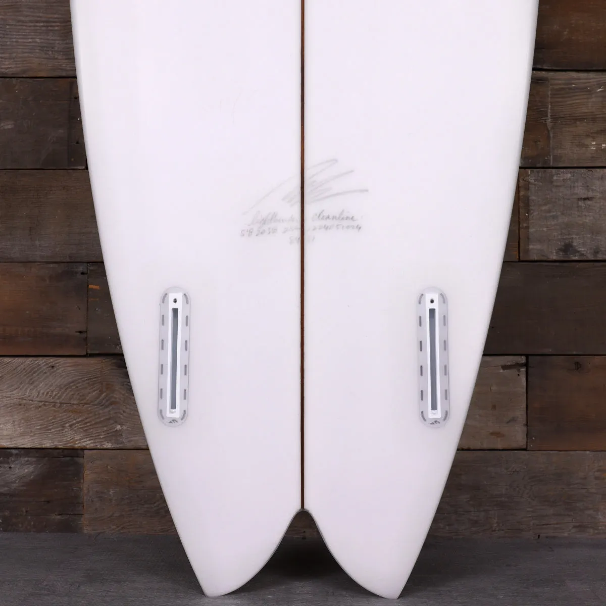 Album Surf Lightbender 5'8 x 20 ⅜ x 2 ½ Surfboard - Clear