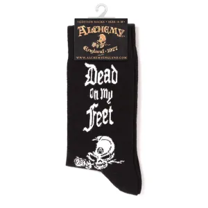 Alchemy Gothic Dead On My Feet Socks