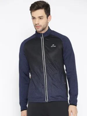 Alcis Men Navy Blue Solid Jackets