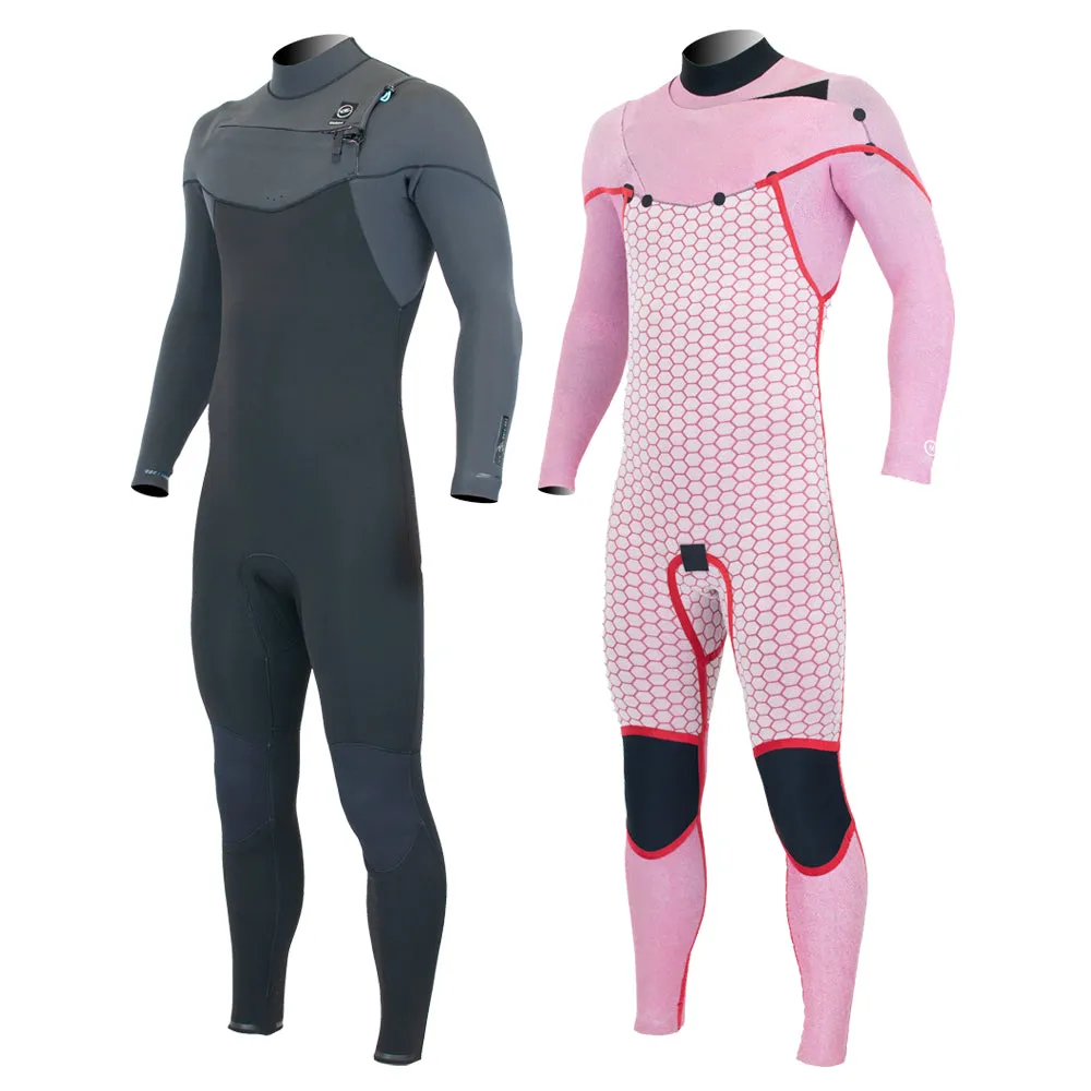 Alder Evo Fire 5/4 Winter wetsuit Jet