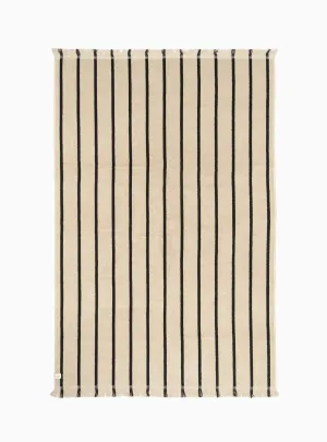 Alee Beach Towel Beige & Black