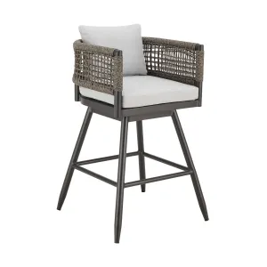 Alegria - Outdoor Patio Swivel Bar Stool