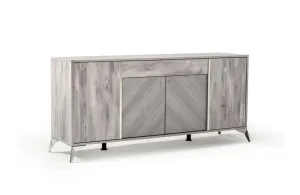 Alexa Italian Modern Gray Buffet