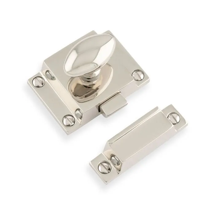 Alexander & Wilks Cupboard Latch with Oval Turn