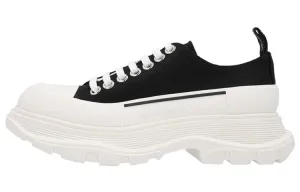 Alexander McQueen Tread Slick Low Lace Black White