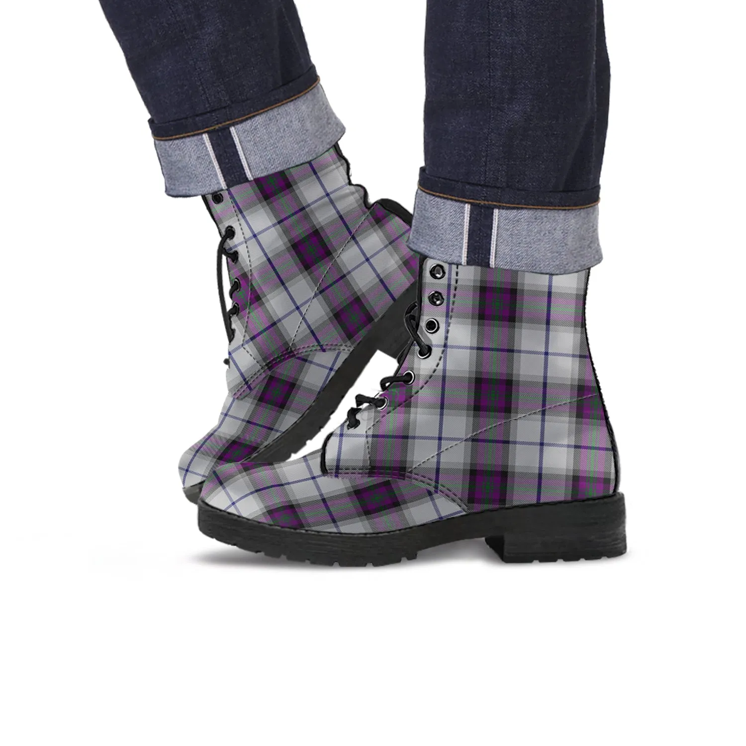 Alexander of Menstry Dress Tartan Leather Boots