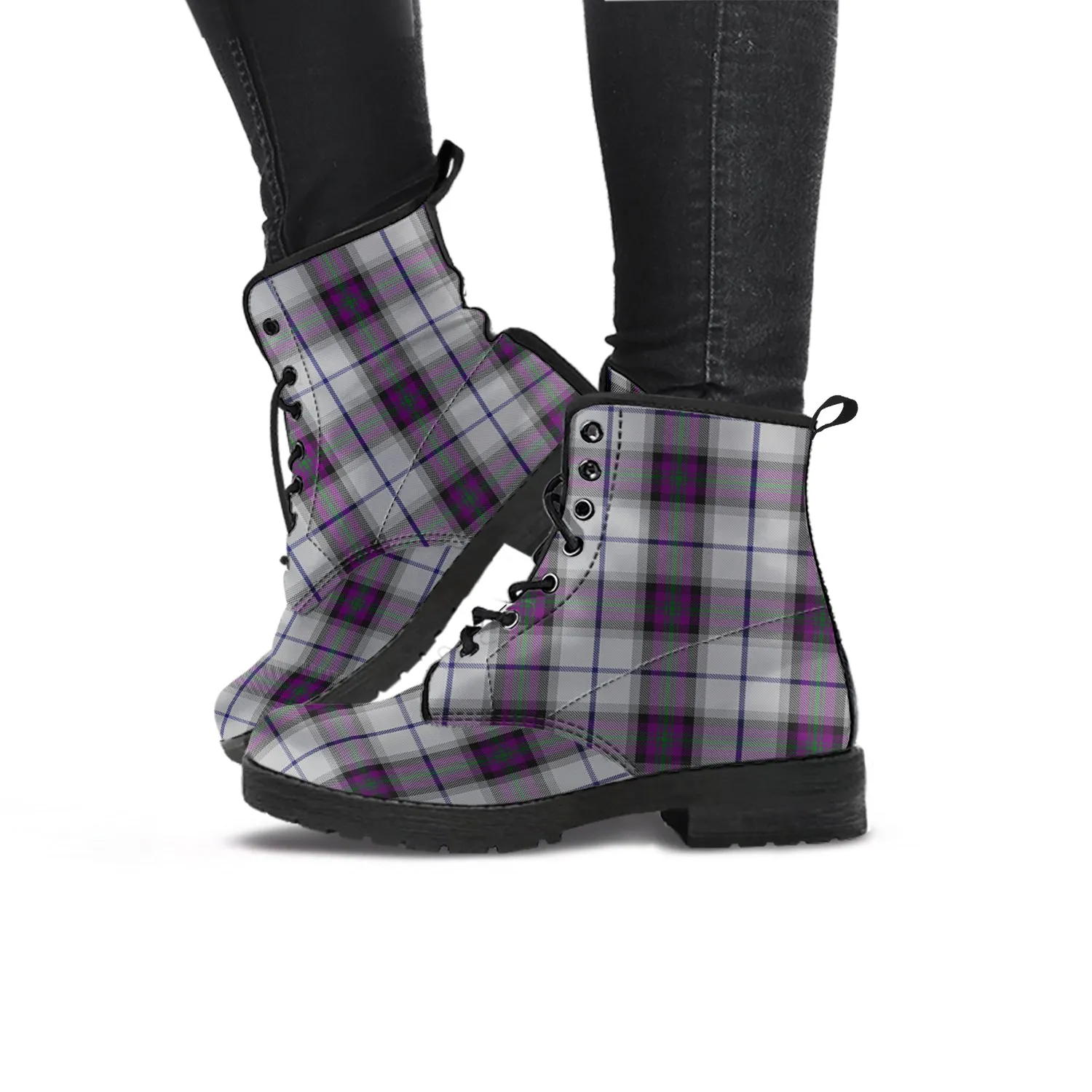 Alexander of Menstry Dress Tartan Leather Boots