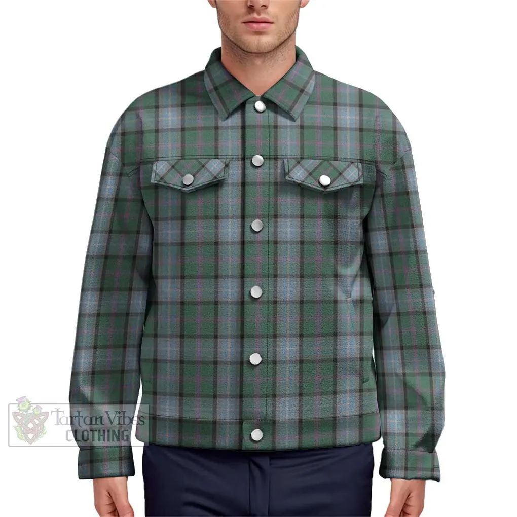 Alexander of Menstry Hunting Tartan Unisex Lapel Cotton Jacket