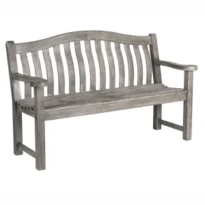 Alexander Rose Grey Painted Acacia Wood Turnberry Bench 5ft (322G)