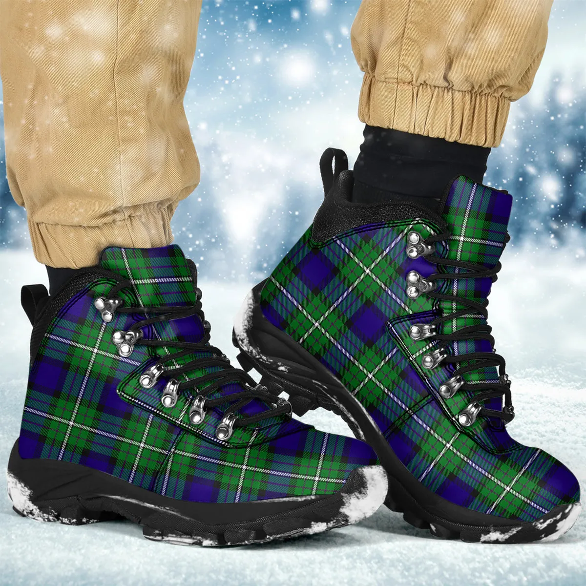 Alexander Tartan Alpine Boots