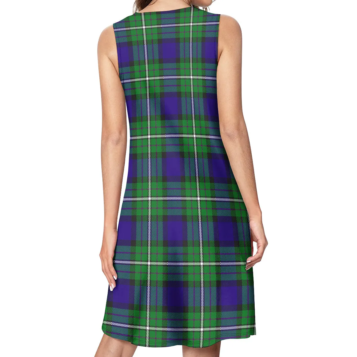 Alexander Tartan Womens Casual Dresses