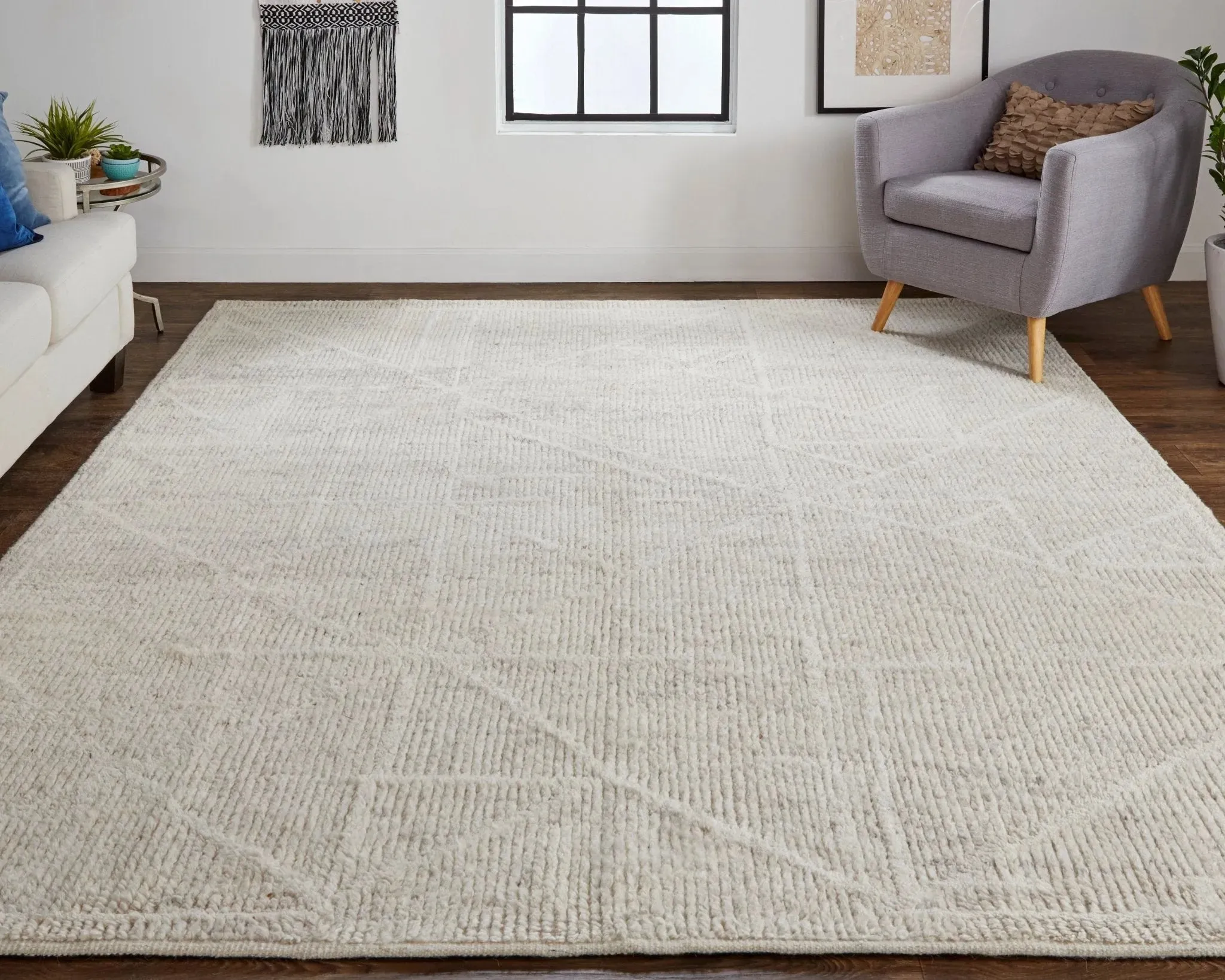 Alford ALF6921F Ivory/Beige Rug