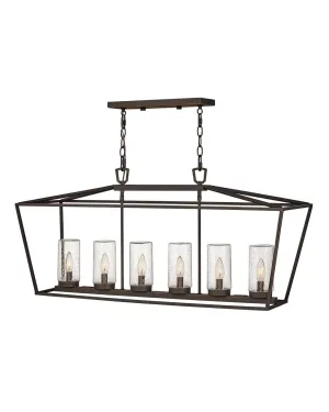 Alford Place LED Linear Chandelier in Oil Rubbed Bronze