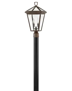 Alford Place LED Post Top or Pier Mount Lantern in Oil Rubbed Bronze