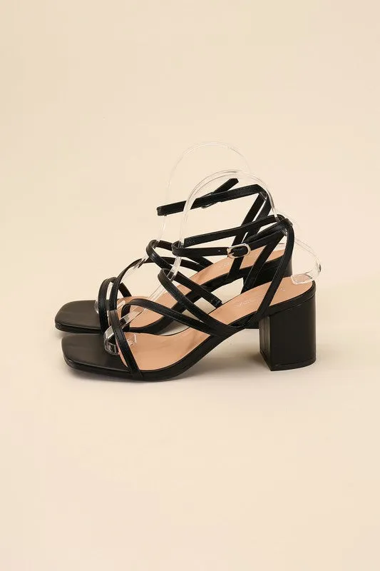 ALI-6 Strappy Low Heel