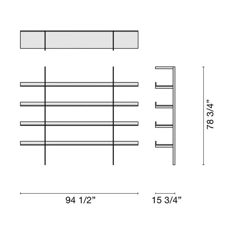 Aliante Bookcase