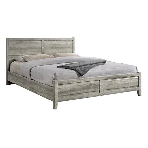 Alice Wooden Queen Bed Base White