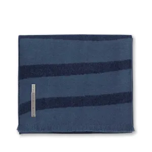 Alicia Adams Alpaca Zebra Throw in Navy Blue and English Manor